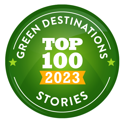 logo top 100 green destinations