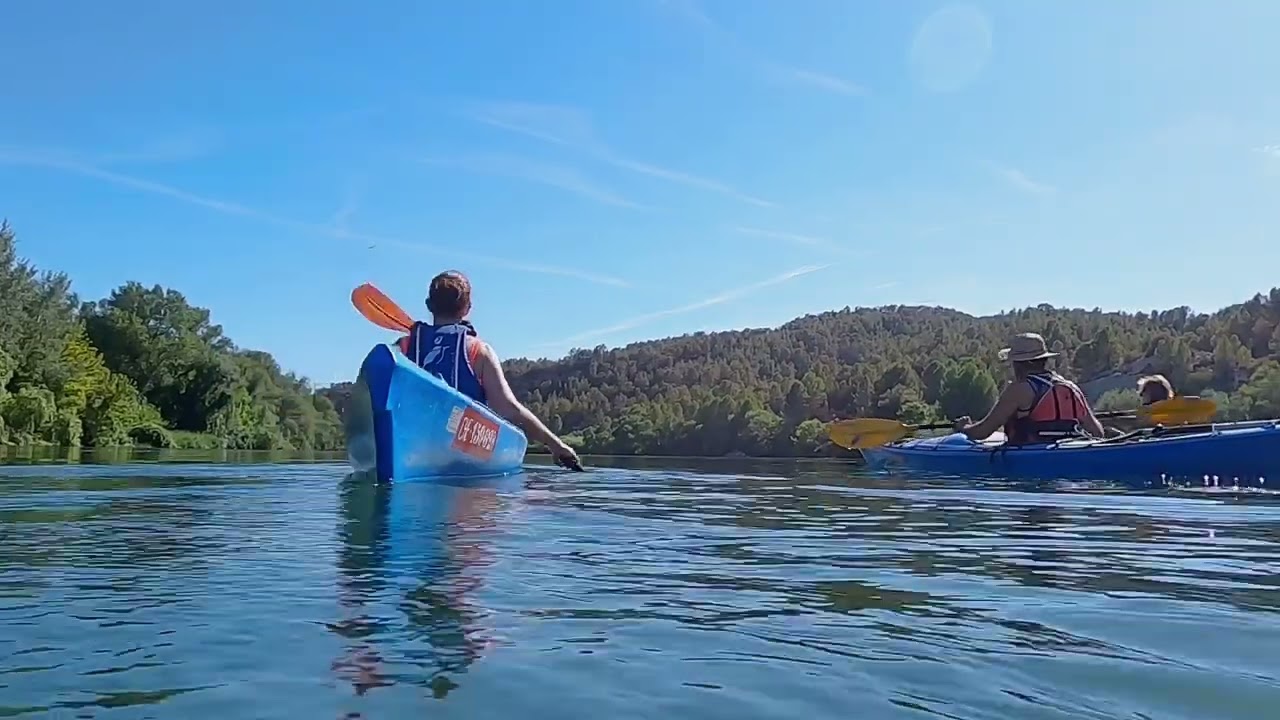 Caiac fluvial a les Terres de l'Ebre